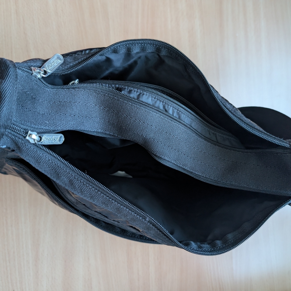 Black and Gray Crossbody Bag - Picture 7 of 9